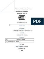 Informe Final de Supervisión de Prácticas Pre Profesionales