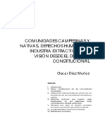 COMUNIDADES CAMPESINAS Y NATIVAS - Oscar Díaz Muñoz