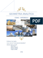 Geometria Analitica - Cono Hiperbola