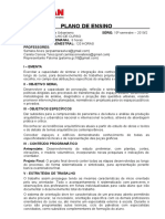 Plano de Ensino Trabalho Final de Conclusão de Curso