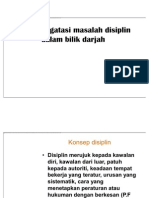 Cara Mengatasi Masalah Disiplin Dalam Bilik Darjah