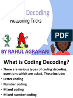 Coding and Decoding Class 1