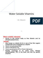 Water Soluble Vitamins