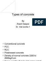 Types of Concrete