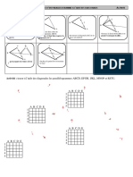 Chap 4 - Ex - Tracé D'un Parallélogramme À L'aide Des Diagonales - CORRIGE