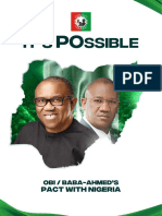 Our Pact With Nigerians - Creating A New Nigeria