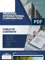 Profood International Corporation 