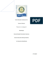 Redacción e Investigación - Arely Ahuic Montoya Sánchez 1 Sem