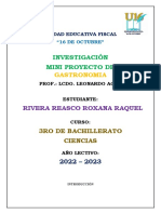 Miniproyecto de Investigación - 16octubre