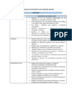 Aprendizajes Fundamentales Tercer Grado