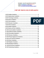 Topic 1 - 5 Ielts Speaking