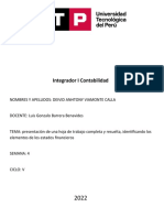 CURSO INTEGRADOR I CONTABILIDAD Semana 8