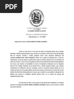 En Sala Constitucional: Expediente N.° 15-0100