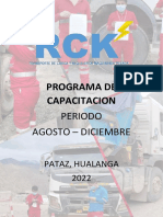 Programa de Capacitacion