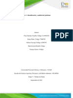 Fase 2 - Identificación y Análisis Del Problema