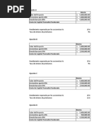 Ejercicios Desarrollados Costo de Capital