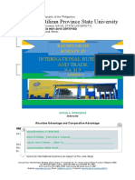 Module 1 - Lesson 3 - International Business and Trade - Gonjoran, Rema Jean D. BSBA 3G