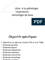 Introduction À La Pathologie Respiratoire Carine