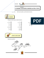 ADDITION OF MIXED NUMBERS AND DISSIMILAR FRACTIONS-Edited