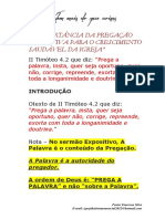 A Importância Da Pregação Expositiva para o Crescimento Saudável Da Igreja