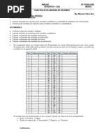 Práctica #03 Medidas de Resumen