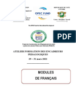 Module FRANCAIS - Atelier OFID