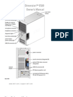 Dell Dimension E520 Manual