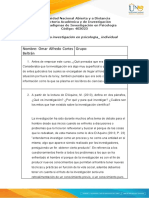 Matriz 1 - La Investigación en Psicología - Individual