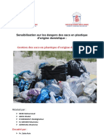 Gestion Des Sacs en Plastique D'origine Domistique