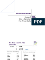 Rural Distribution: Session 9 Sales & Distribution Prof. Avinash Mulky