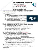 Scientific Notation Poster Project 1