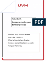 Actividad 7. Problemas Locales Pero También Globales - JAS1