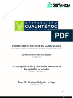 Conceptualización y Principales Elementos de La Variable de Estudio-Acosta - Daniel