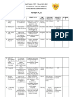 SSC Action Plan 2022