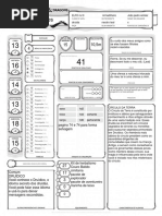 Ficha Oficial D&D 5E Editável John Walkes