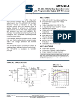 3A, 50V, 100Khz Step-Down Converter With Programmable Output Ovp Threshold