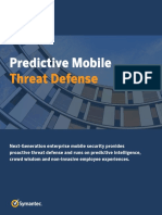 Predictive Mobile Threat Defense en