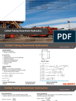 Coiled TubingT Downhole Hydraulics OS-HPCT-D010