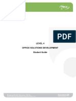 Office Solutions Development Student Guide V1.0