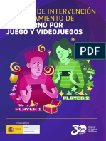 Manual - Fejar Intervencion en Tratamiento de Trastorno Por Juego y Videojuegos