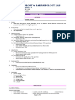 Histology and Parasitology Laboratory Transes