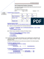 Carbonyl Compounds Practice Ans