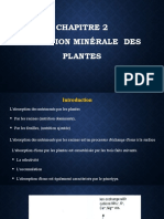 Cours 4 Nutrition Minérale