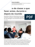 4 - Conselho de Classe - o Que Fazer Antes, Durante e Depois Da Reunião