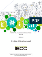 S2 - Semana 2 - Estructura y Funcionamiento Del Poder Judicial - Contenidos