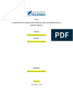 La Importancia de La Estimación de Los Diferentes Tipos de Presupuestos para Las Pequeñas Empresas