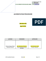 AP01 Accreditation Procedure Rev 8