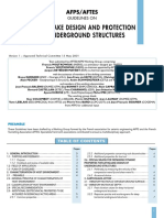 Earthquake Design and Protection of Underground Structures