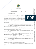 Requerimento de Audiência Pública Da PEC Da Transição