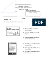 Reading and Writing Test